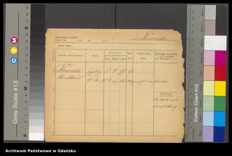 image.from.unit.number "Karty meldunkowe: Korecki - Kornath"