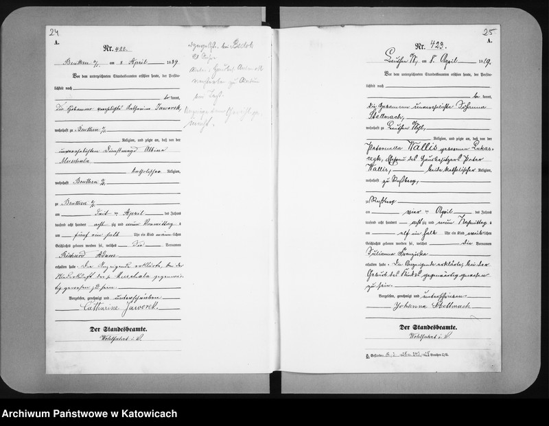 image.from.unit.number "[Księga urodzeń za rok 1889, t. 2, nr 399-796]"