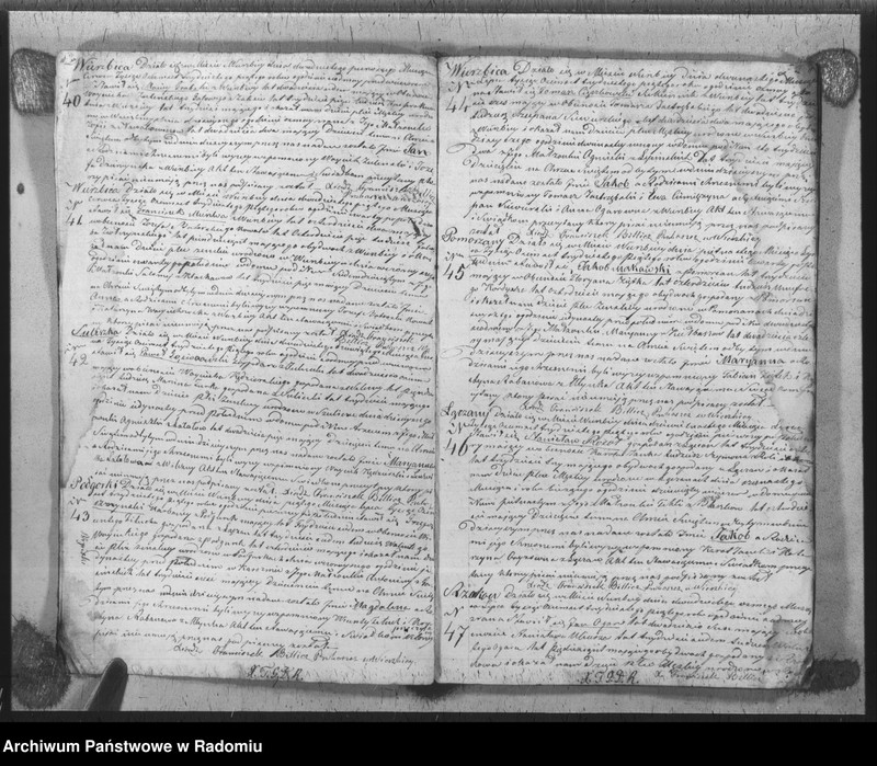 image.from.unit.number "Parafia Wierzbica Duplikat aktów urodzenia, zaślubienia i zeyścia roku 1835"