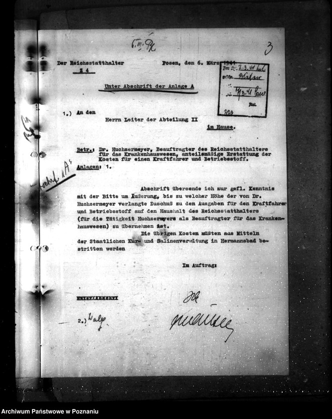 Obraz 7 z jednostki "Staatsbeauftragter für Hermannsbad. Kostenerstattung, Grundsätze"