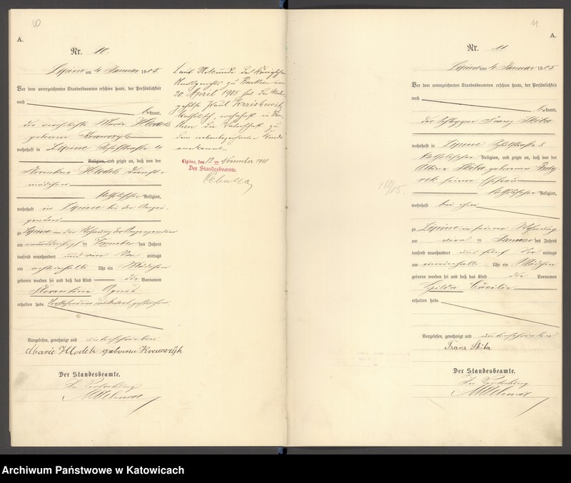 image.from.unit.number "Księga urodzeń T. I nr 1-592"