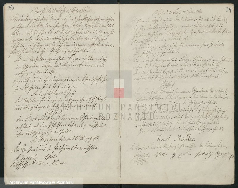 image.from.unit.number "Protokolarz Komisji Egzaminacyjnej cechu kowalskiego w Lesznie"