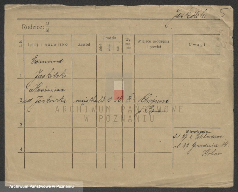 Obraz 5 z jednostki "Jaskulski - Jaszczyk"