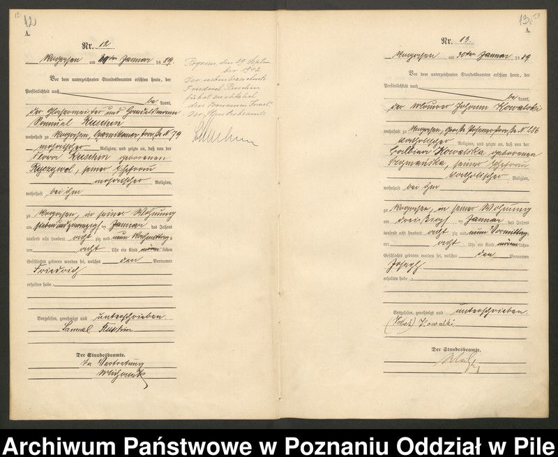 Obraz 9 z jednostki "Księga urodzeń"