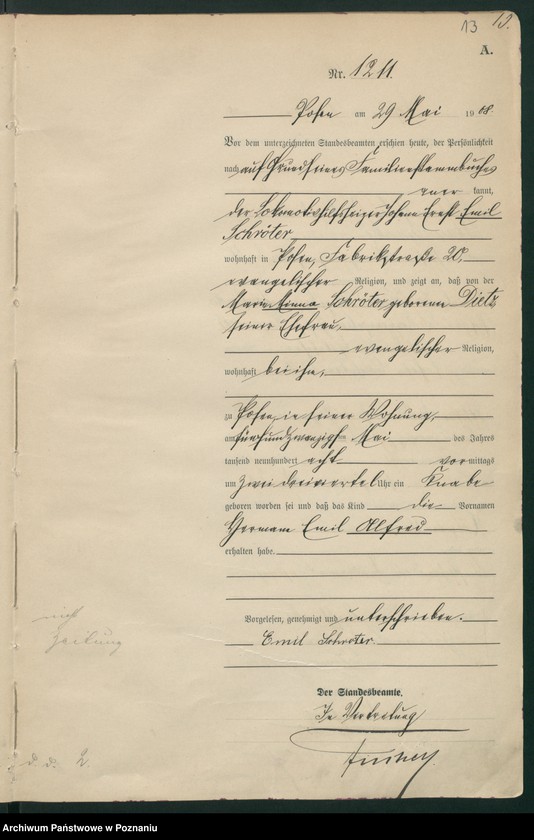 image.from.unit.number "Księga miejscowa urodzeń tom III [Rejestr główny urodzeń]"