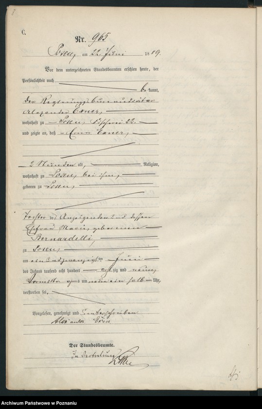 Obraz 11 z jednostki "Księga zgonów t. III"