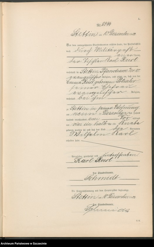 image.from.unit.number "Geburts-Register (Neben-Register) Band VI"