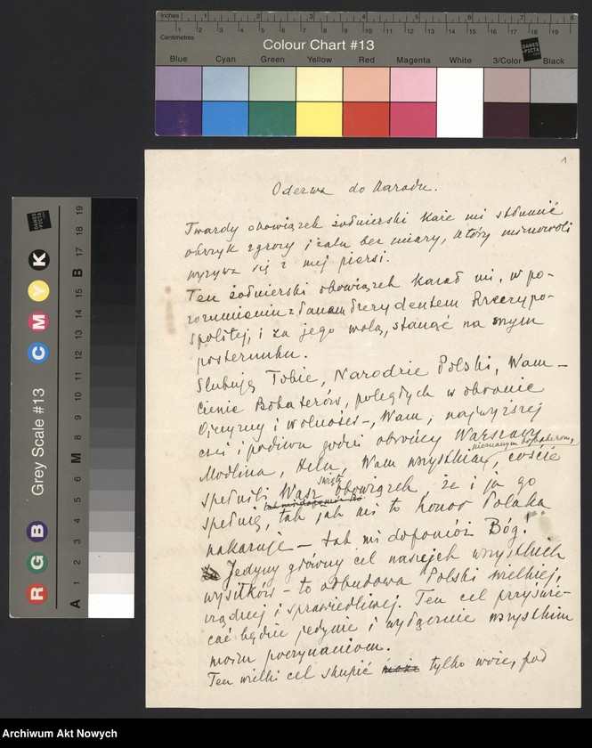 image.from.unit.number "Działalność polityczna i wojskowa Władysława Sikorskiego jako premiera Rządu RP na emigracji i Naczelnego Wodza. T. I. Program nowego rządu. Kontakty z rządami państw alianckich. Odezwy, oświadczenia, instrukcja, komunikat, sprawozdanie."