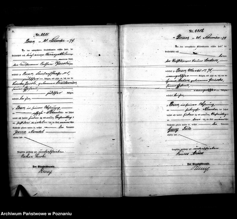 Obraz 17 z jednostki "Księga urodzeń t. V"