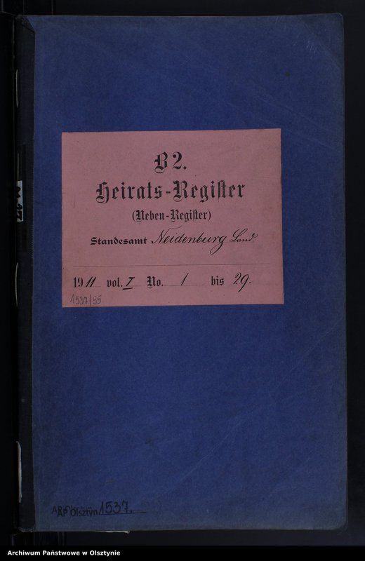 image.from.unit.number "Heirats-Neben-Register Nr 1 - 29"