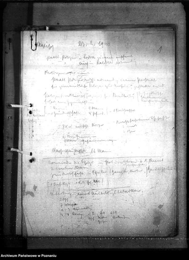 Obraz 5 z jednostki "Allgemeine Unterkunftsfragen (Dienststellen) in Litzmannstadt"