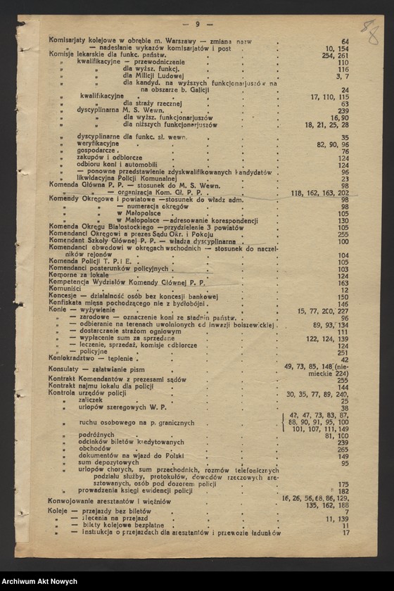 image.from.unit.number "Rozkazy Komendanta Głównego Policji Komunalnej i Milicji Ludowej nr 1-2. Rozkazy Komendanta Głównego Policji Państwowej nr 3-200. Skorowidz do rozkazów Komendanta Głównego Policji Państwowej nr 1-275."