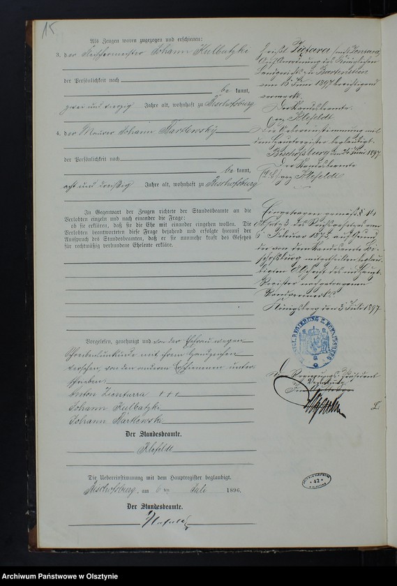 image.from.unit.number "Heiraths-Neben-Register Nr 1 - 21"