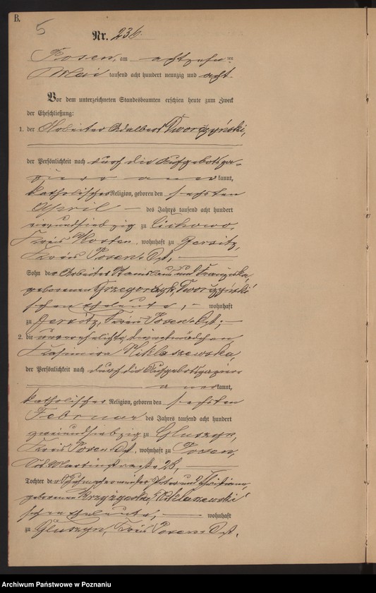 Obraz 8 z jednostki "Księga małżeństw t. II"