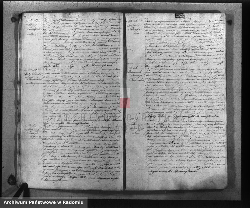 image.from.unit.number "Duplikat akt urodzenia, zaślubin i zeyścia parafii Głowaczew na rok 1840"