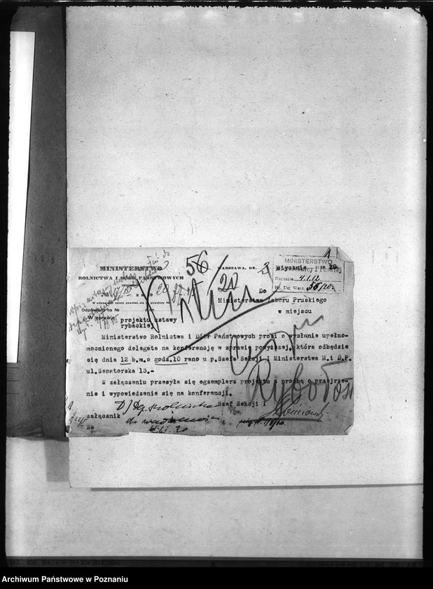 Obraz 5 z jednostki "Deleg. Departamentu Rolnictwa i D. Państw. Rybołówstwo"