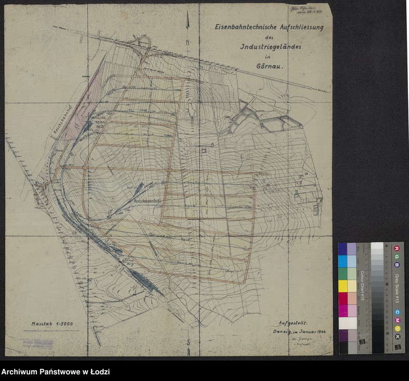 Obraz 1 z jednostki "Eisenbahntechnische Aufschliessung des Industriegeländes in Görnau"