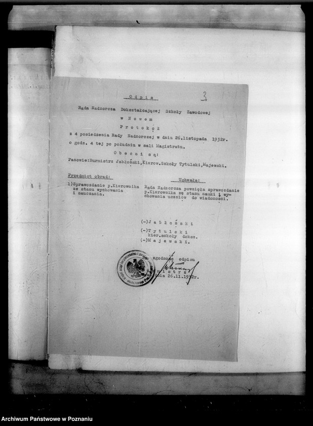 Obraz 6 z jednostki "Szkolnictwo dokształcające"