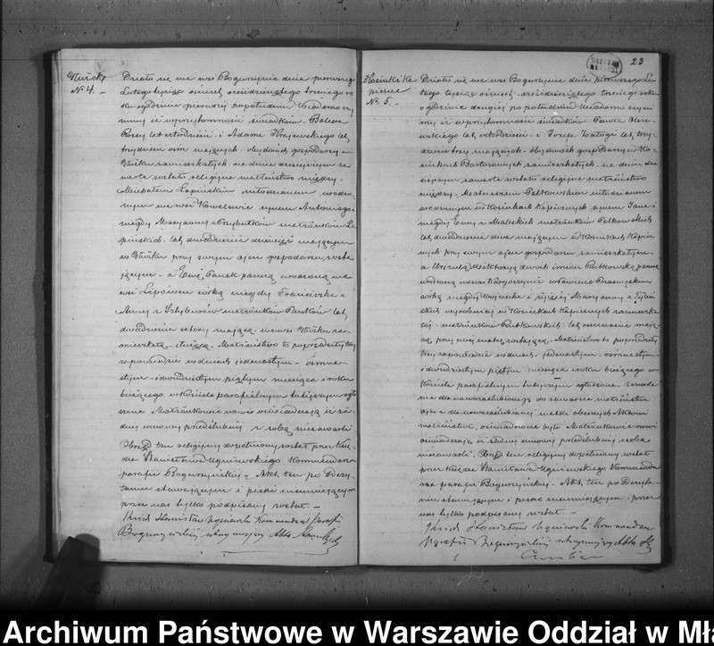 Obraz 18 z jednostki "Księga urodzeń, małżeństw i zgonów"