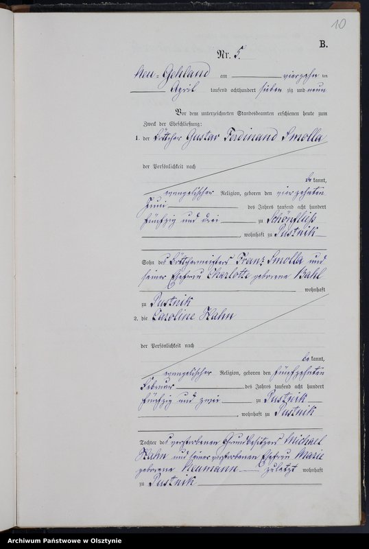 image.from.unit.number "Heiraths-Haupt-Register Nr 1 - 13"