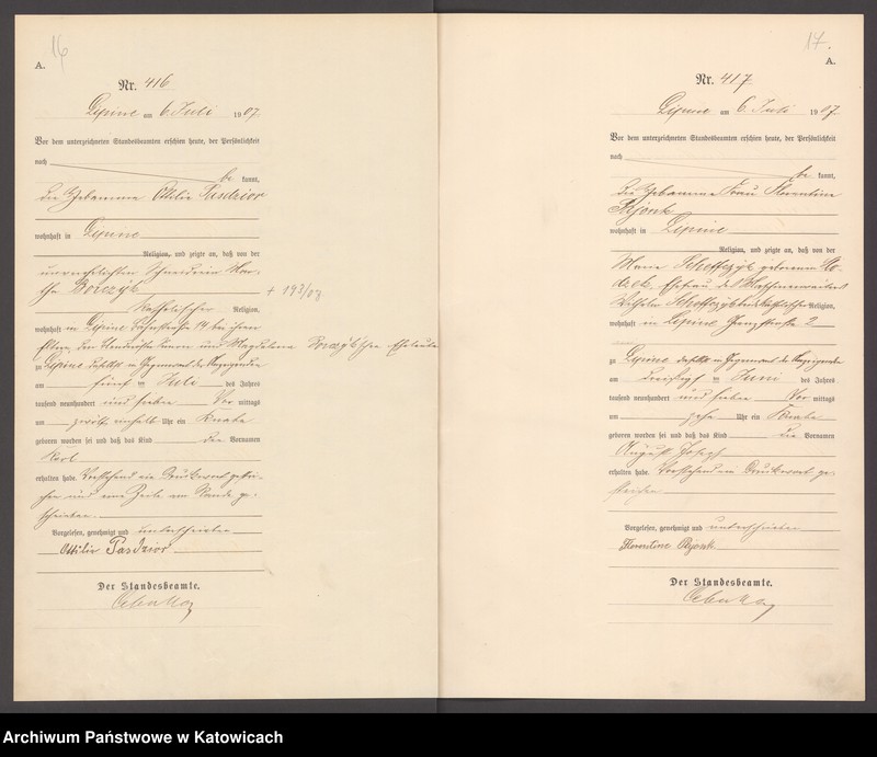 image.from.unit.number "Księga urodzeń T. II nr 401-788"