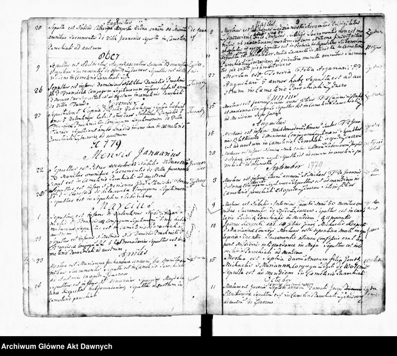 image.from.unit.number "Parafia: Żydaczów. Dekanat: Stryj. Księga metrykalna zgonów/pogrzebów dla całej parafii."