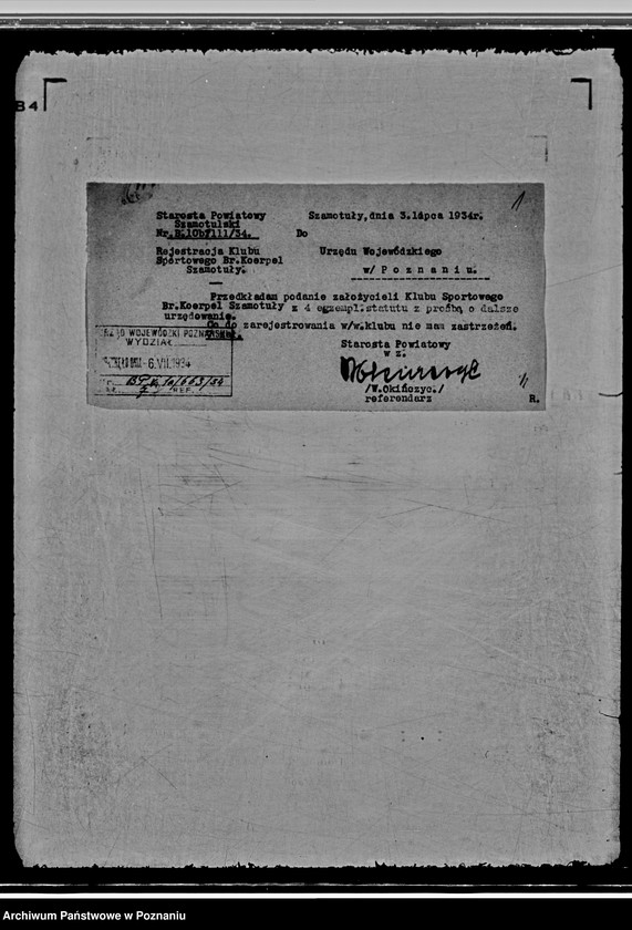 Obraz 5 z jednostki "Klub Sportowy Braci Koerpel w Szamotułach"