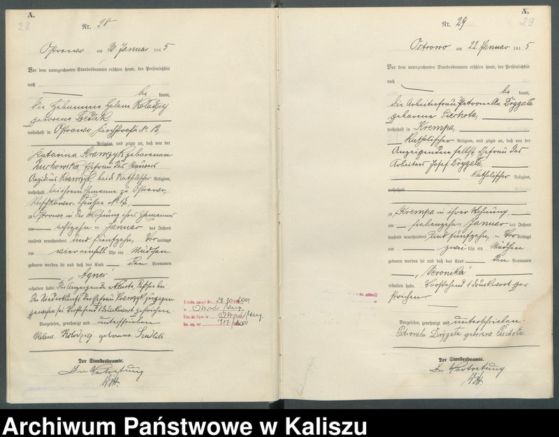 Obraz 19 z jednostki "[Księga urodzeń]"