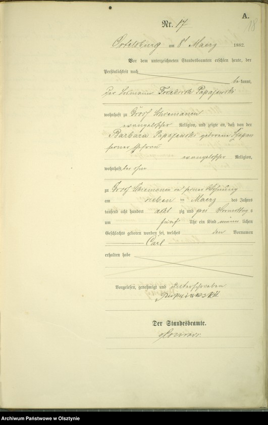 image.from.unit.number "Geburts-Haupt-Register Nr 1 - 94"