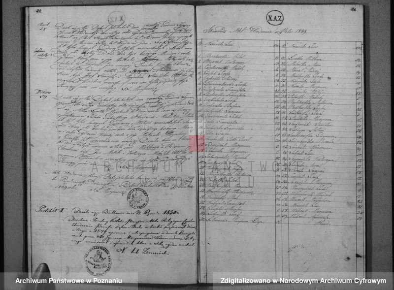 Obraz 13 z jednostki "Księga urodzeń, małżeństw i zgonu"