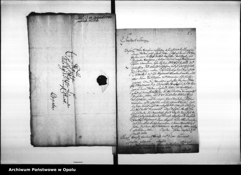 Obraz 14 z jednostki "Acta das Post Wesen betref[fend]"