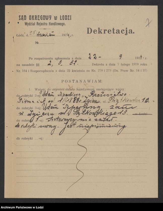 Obraz 9 z jednostki "Udem Szperling – rzeźnictwo"