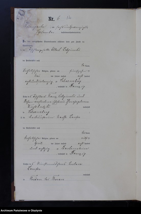 image.from.unit.number "Heirats-Neben-Register Nr 1 - 11"