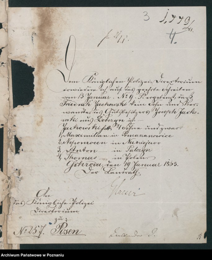 Obraz 6 z jednostki "A. betr. Familie von Jackowski"