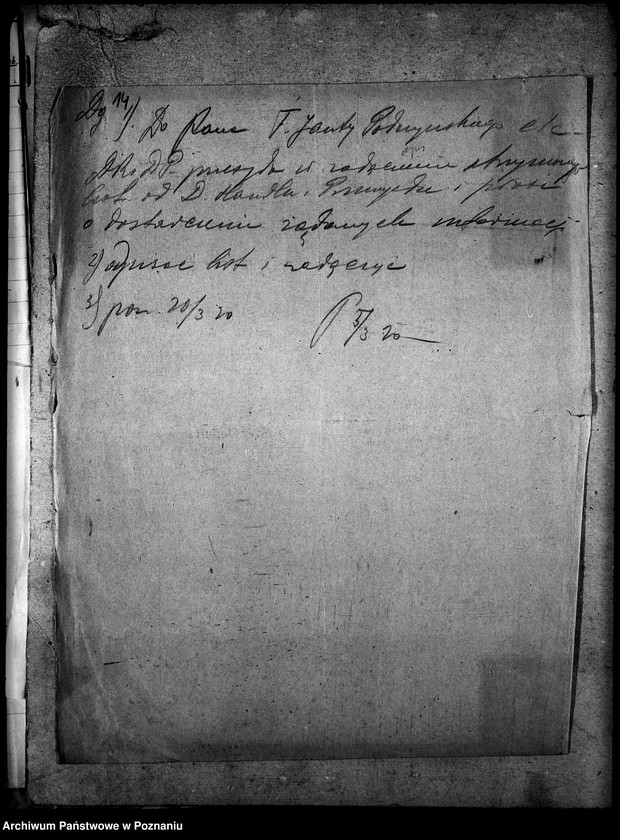 Obraz 18 z jednostki "Fabrykacja torfu - korespondencja"