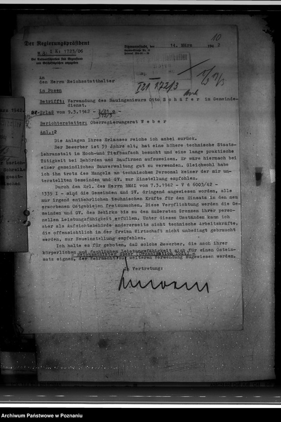 Obraz 14 z jednostki "Bewerbungen um Anstellung im öffentlichen Dienst"