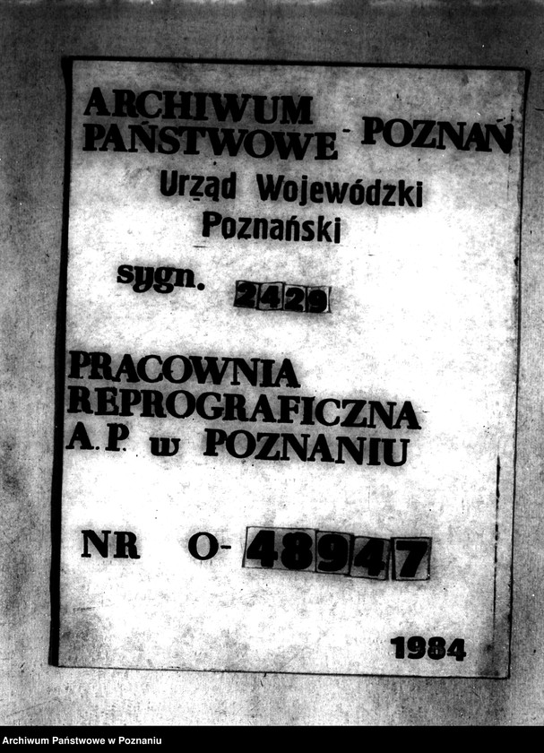 Obraz 1 z jednostki "/Scalenie gruntów we wsi Lądek powiatu konińskiego/"
