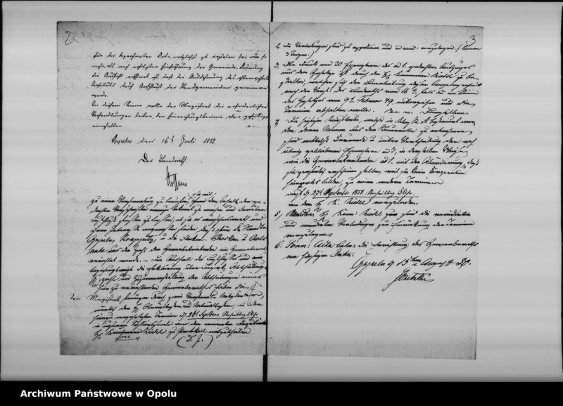 Obraz 6 z jednostki "Acta des Magistrats zu Oppeln betreffend die Errichtung des Gewerberaths am hiesigen Orte de anno 1850"