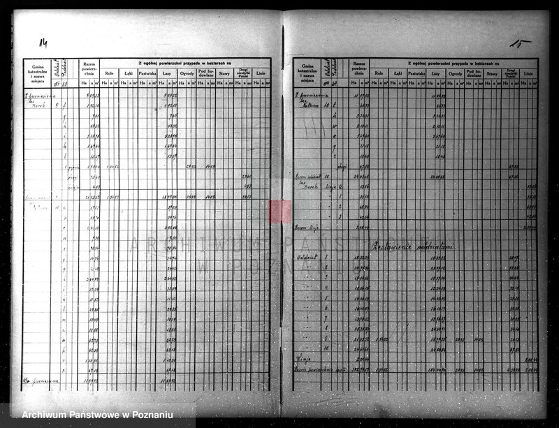 Obraz 14 z jednostki "Plan gospodarczy lasów Wydziału Wielichowo Teresy ks. Lubomirskiej na dziesięciolecie 1935/36-1944/45"