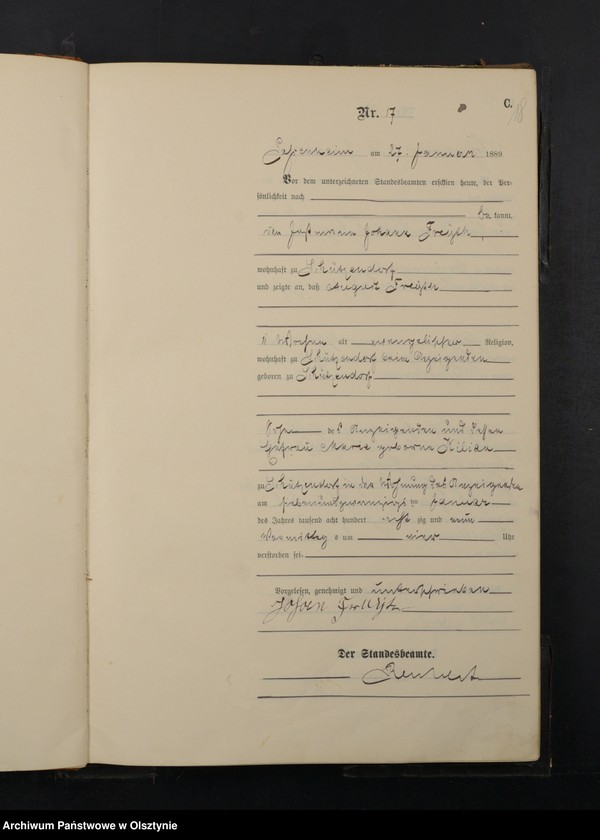 image.from.unit.number "Sterbe-Haupt-Register Nr 1 - 146"