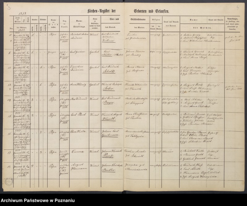 Obraz 5 z jednostki "[Akta urodzeń i chrztów, ślubów, zgonów]"