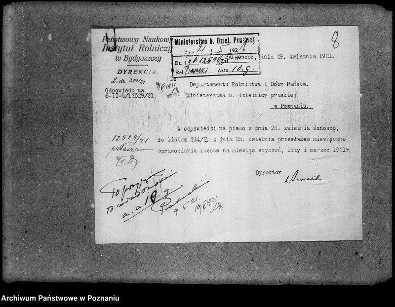 Obraz 14 z jednostki "Sprawozdania rachunkowe; rok 1920/21"