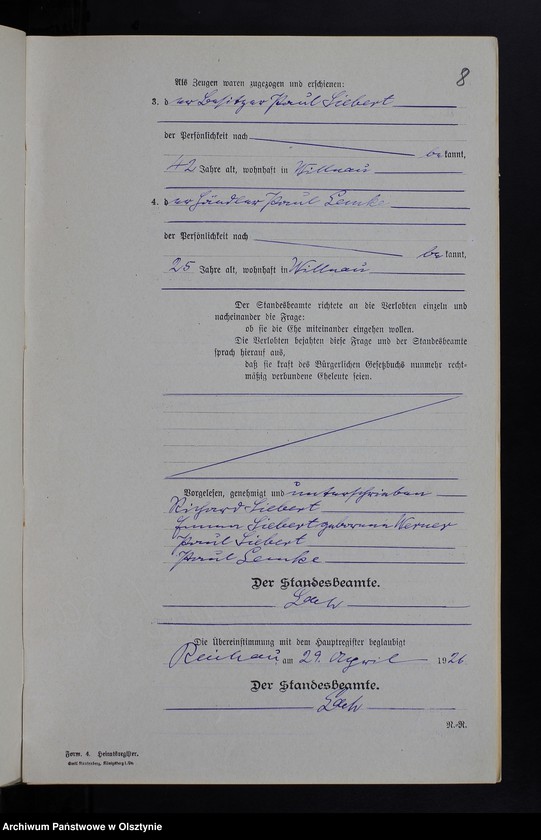 image.from.unit.number "Heirats-Neben-Register Nr 1 - 26"