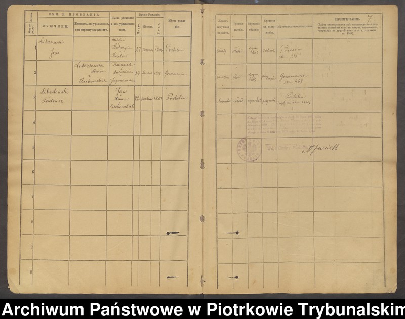 image.from.unit.number "[Księga ludności stałej gminy] Podolin wieś Podolin, Kiełczówka"