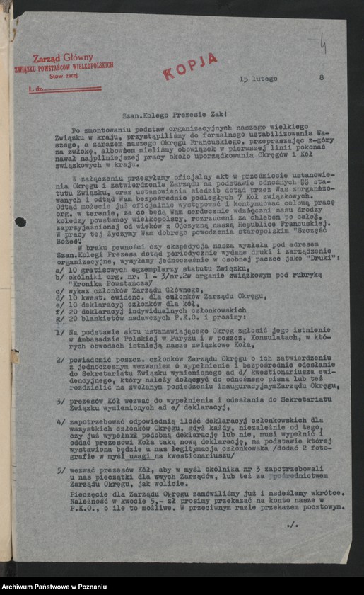 image.from.unit.number "Akta Komendanta Głównego Związku Powstańców Wielkopolskich."