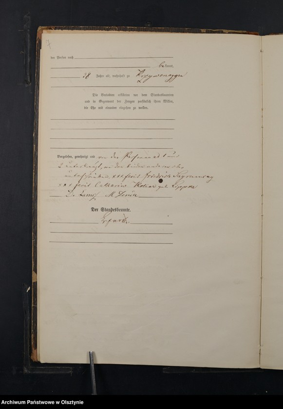 image.from.unit.number "Haupt-Heiraths-Register Nr 1 - 42"