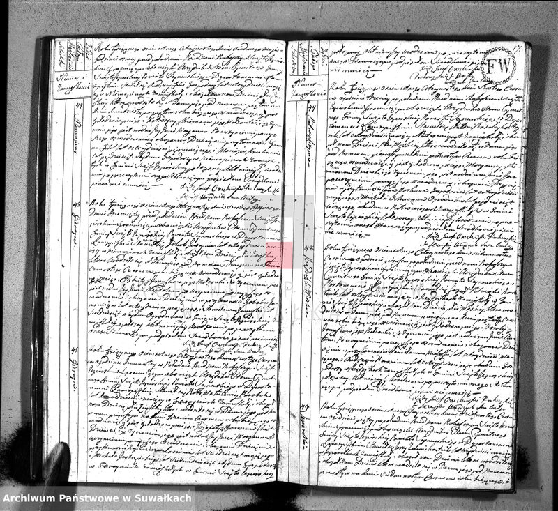 image.from.unit.number "Akta urodzonych gminy świętojańskiey od 1-go stycznia 1814 roku aż do ostatniego grudnia"