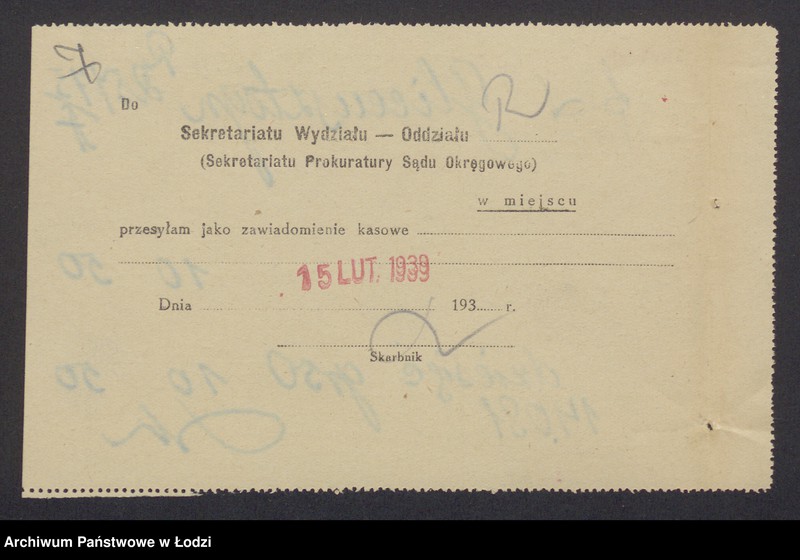 Obraz 9 z jednostki "Lejbus – Zelman Glincensztejn – pośrednictwo handlowe"