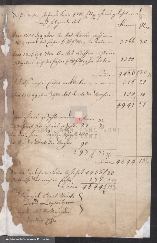 Obraz 11 z jednostki "Sprawozdanie rachunkowe sądu opiekuńczego; język niemiecki"