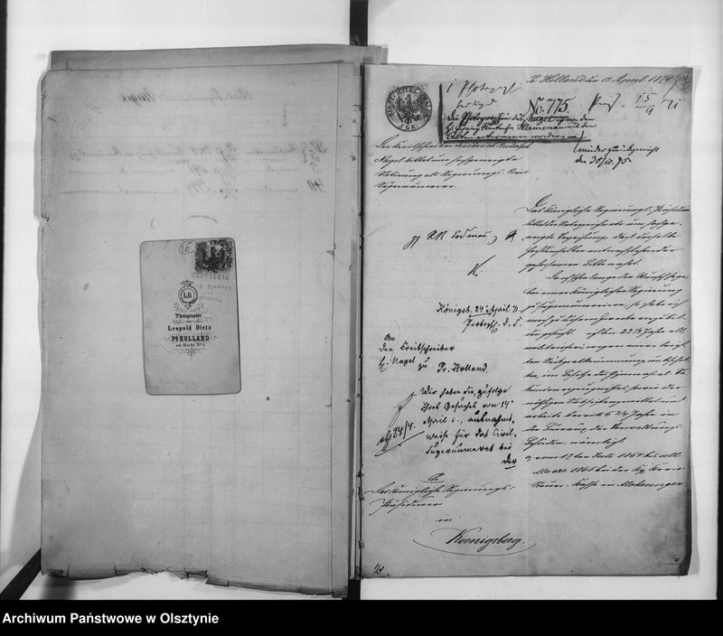 image.from.unit.number "Regierungs Sekretär Nagel [Friedrich Rudolf]"